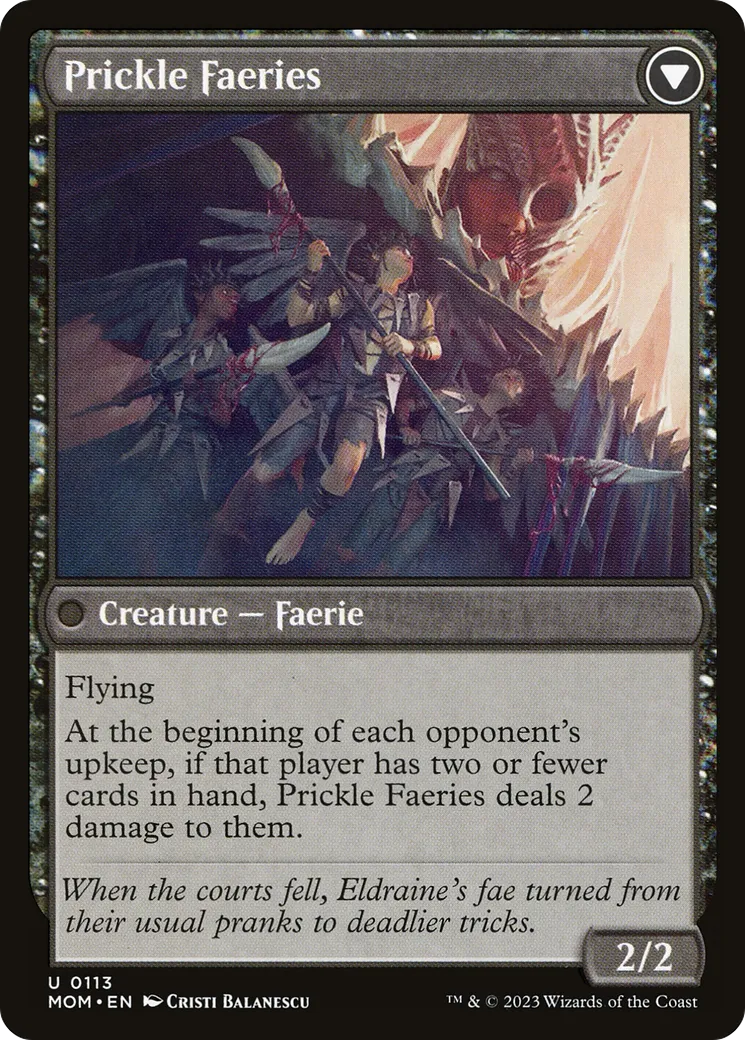 Invasion of Eldraine // Prickle Faeries back