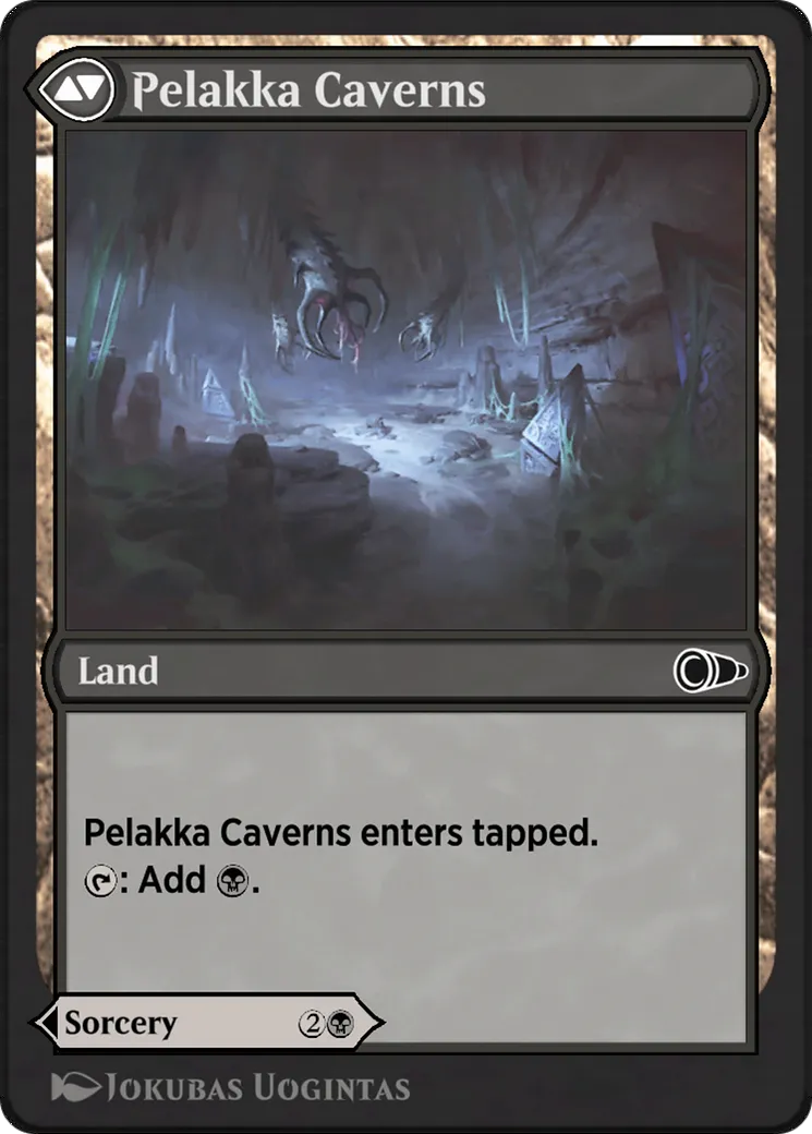 Pelakka Predation // Pelakka Caverns back