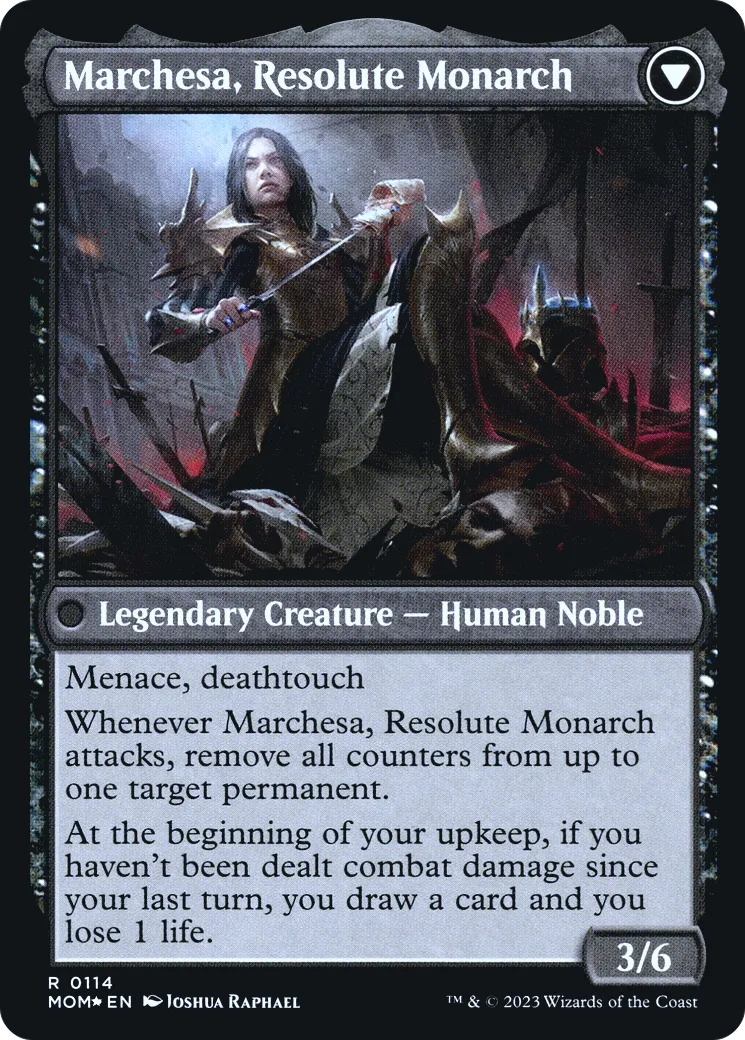 Invasion of Fiora // Marchesa, Resolute Monarch back