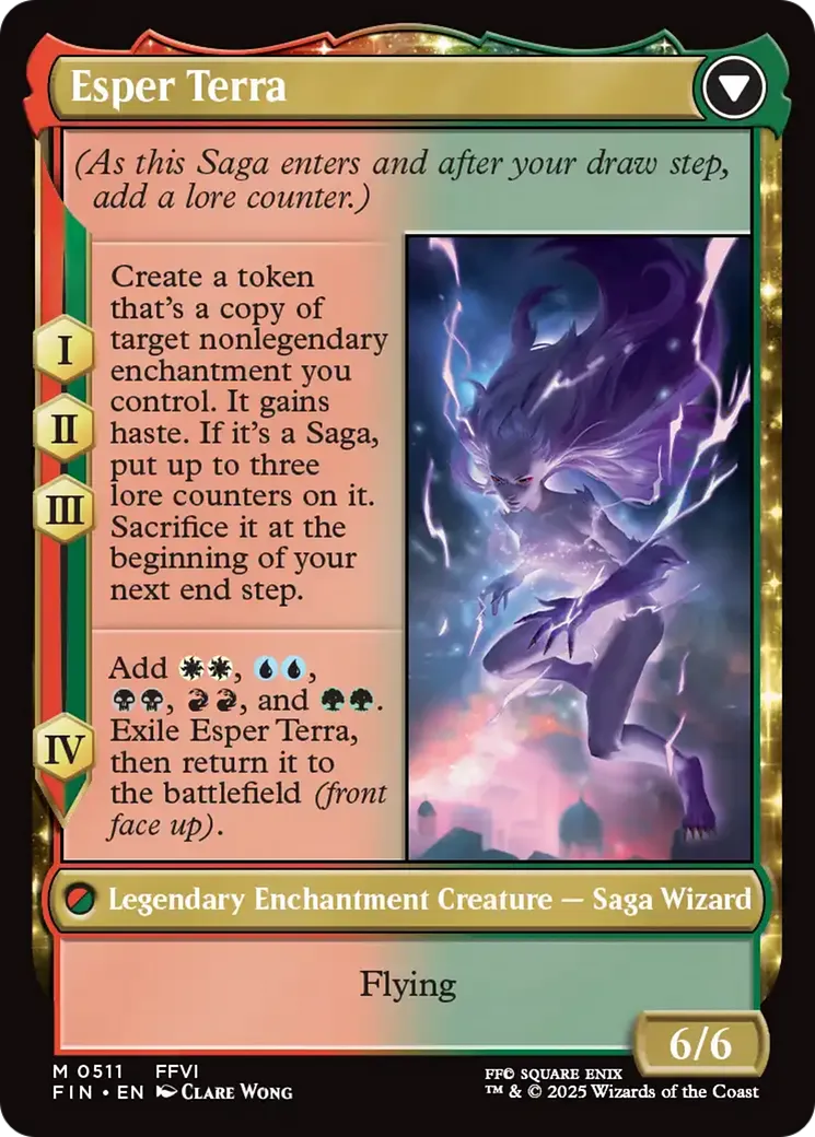 Terra, Magical Adept // Esper Terra back