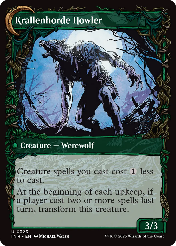 Duskwatch Recruiter // Krallenhorde Howler back