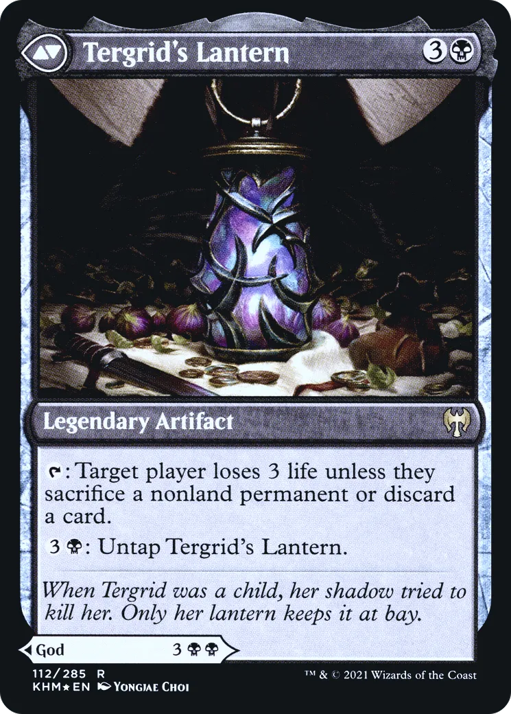 Tergrid, God of Fright // Tergrid's Lantern back