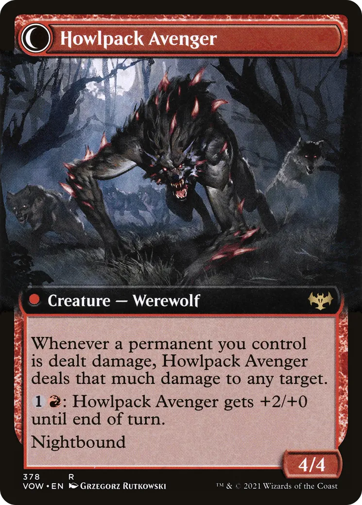 Ill-Tempered Loner // Howlpack Avenger back