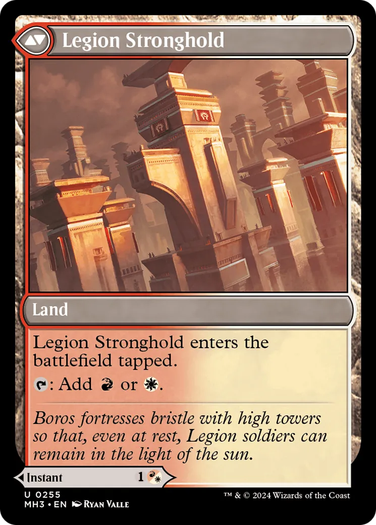 Legion Leadership // Legion Stronghold back