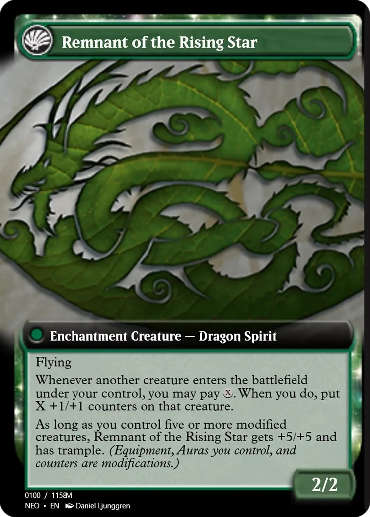 Jugan Defends the Temple // Remnant of the Rising Star back