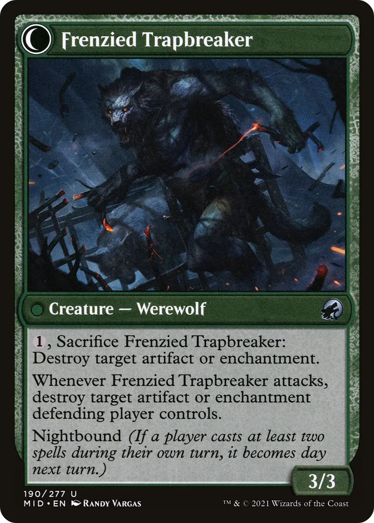 Outland Liberator // Frenzied Trapbreaker back