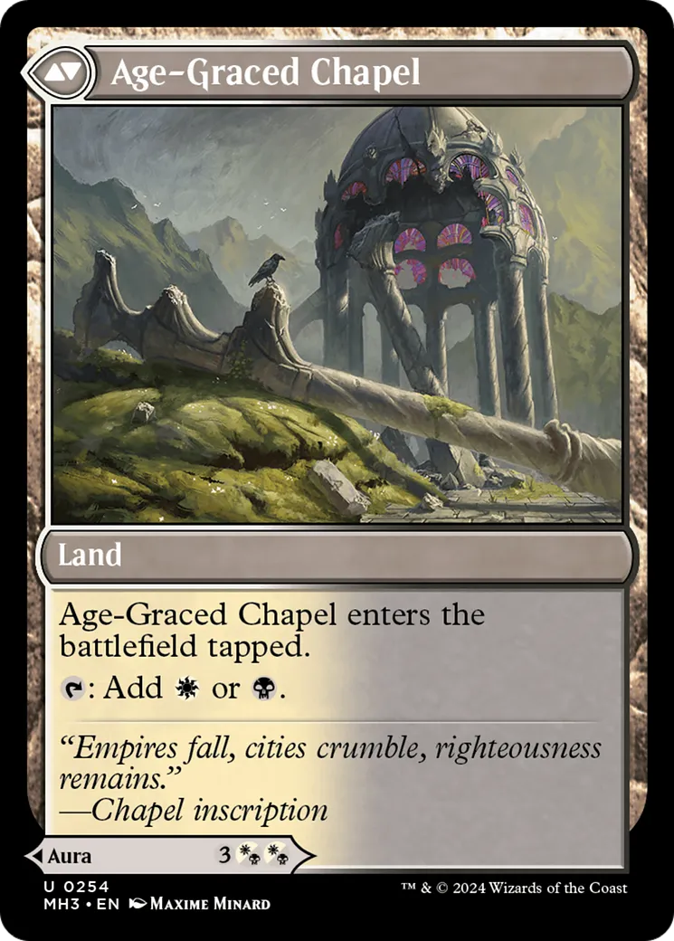 Glasswing Grace // Age-Graced Chapel back