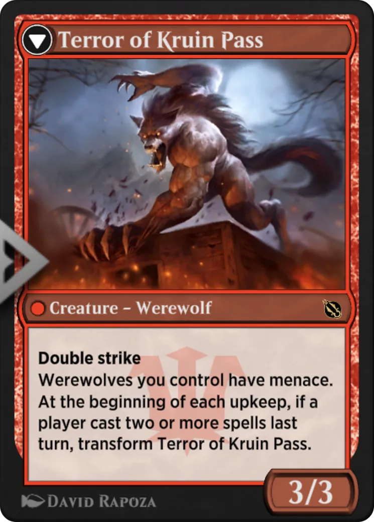 Kruin Outlaw // Terror of Kruin Pass back