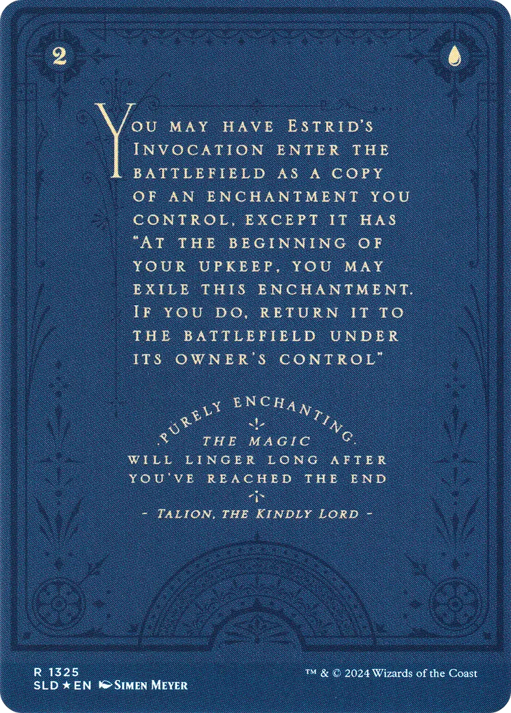 Estrid's Invocation // Estrid's Invocation back