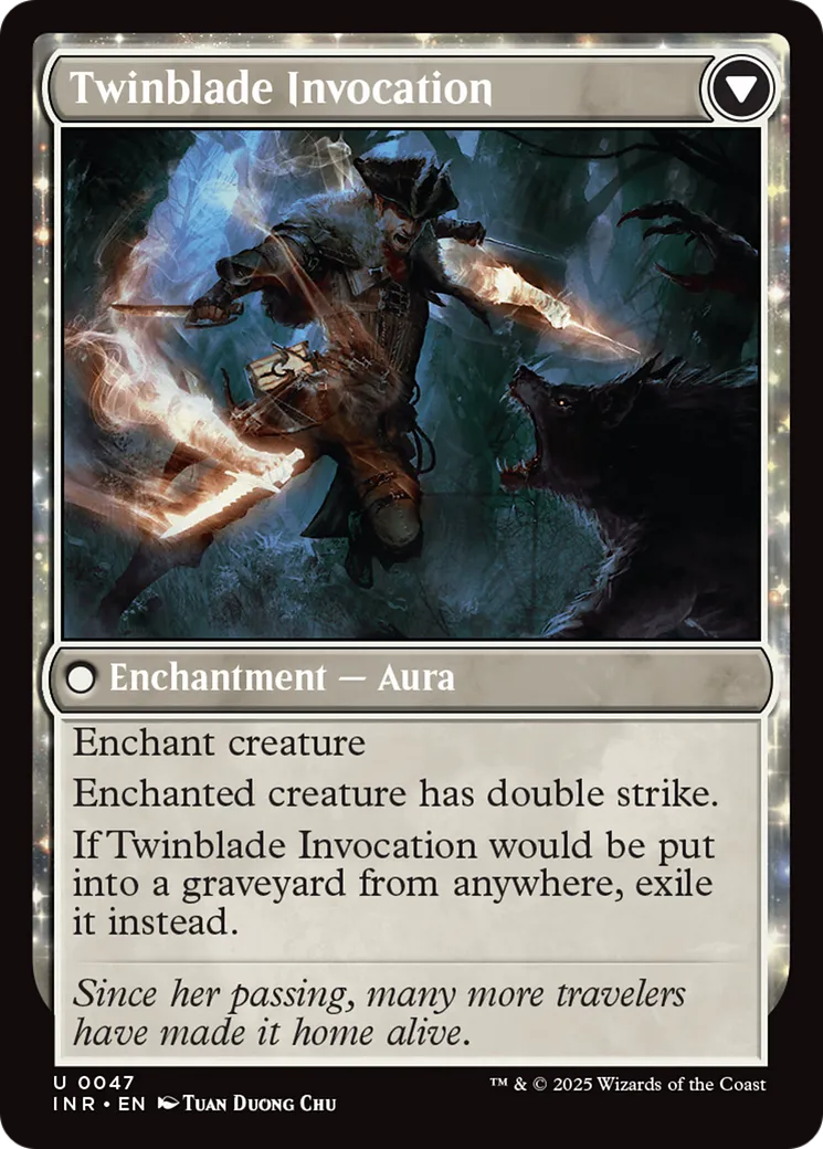 Twinblade Geist // Twinblade Invocation back