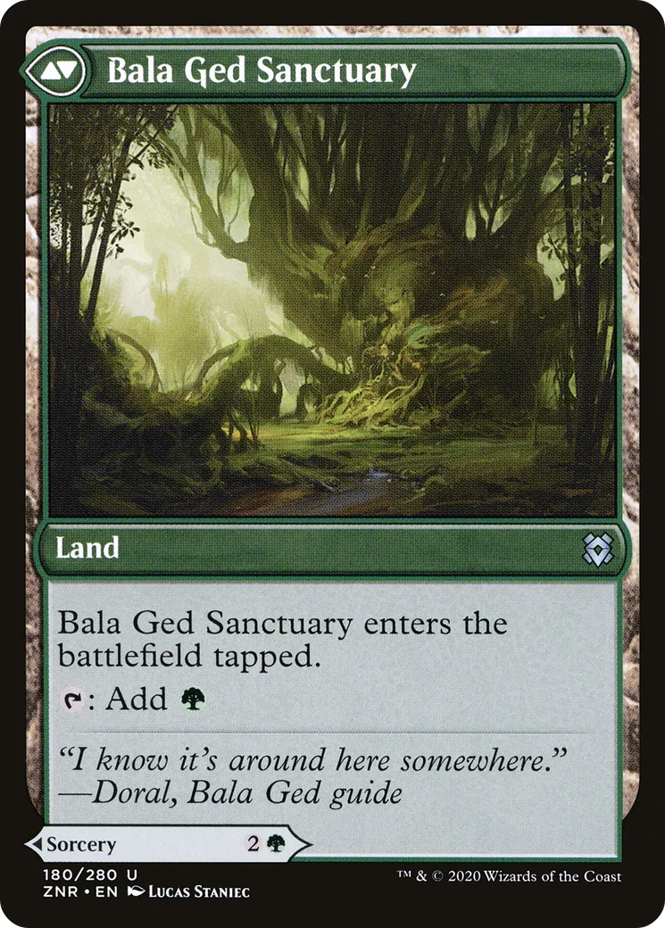 Bala Ged Recovery // Bala Ged Sanctuary back