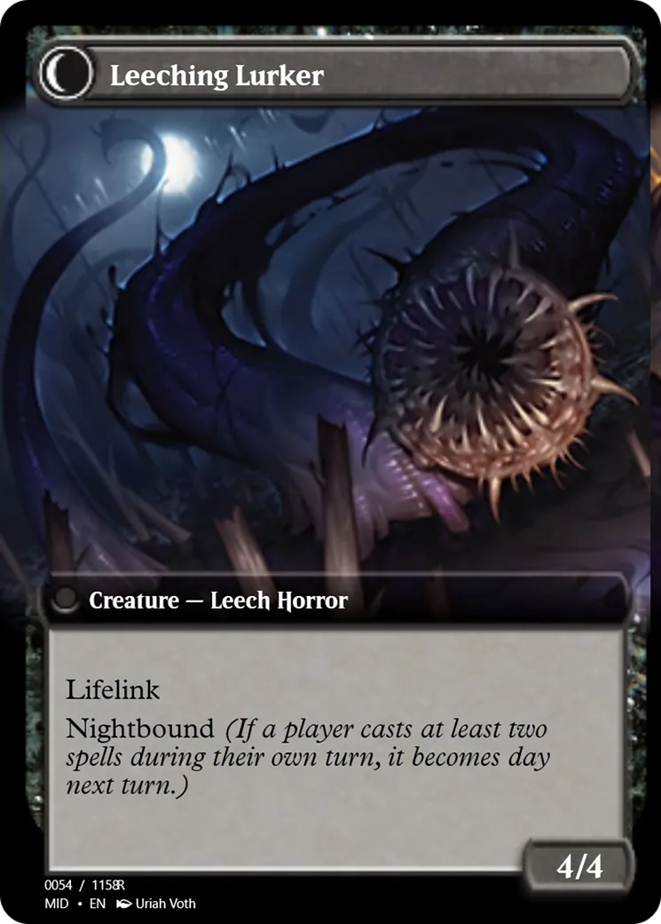Curse of Leeches // Leeching Lurker back