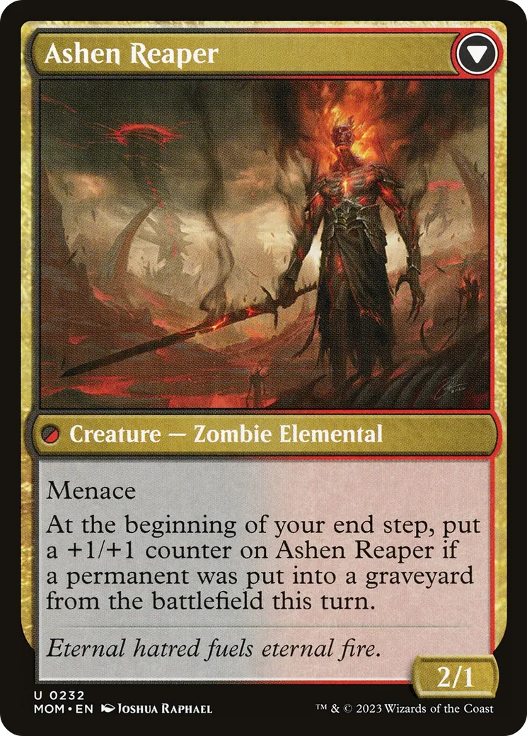 Invasion of Azgol // Ashen Reaper back