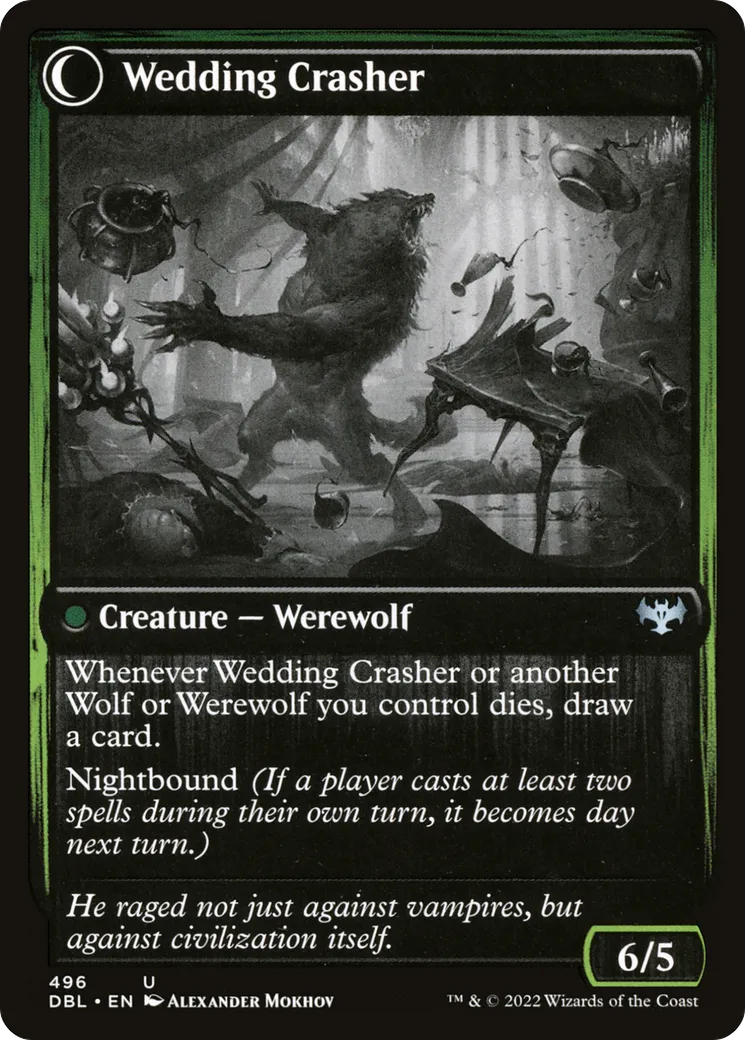 Wolfkin Outcast // Wedding Crasher back