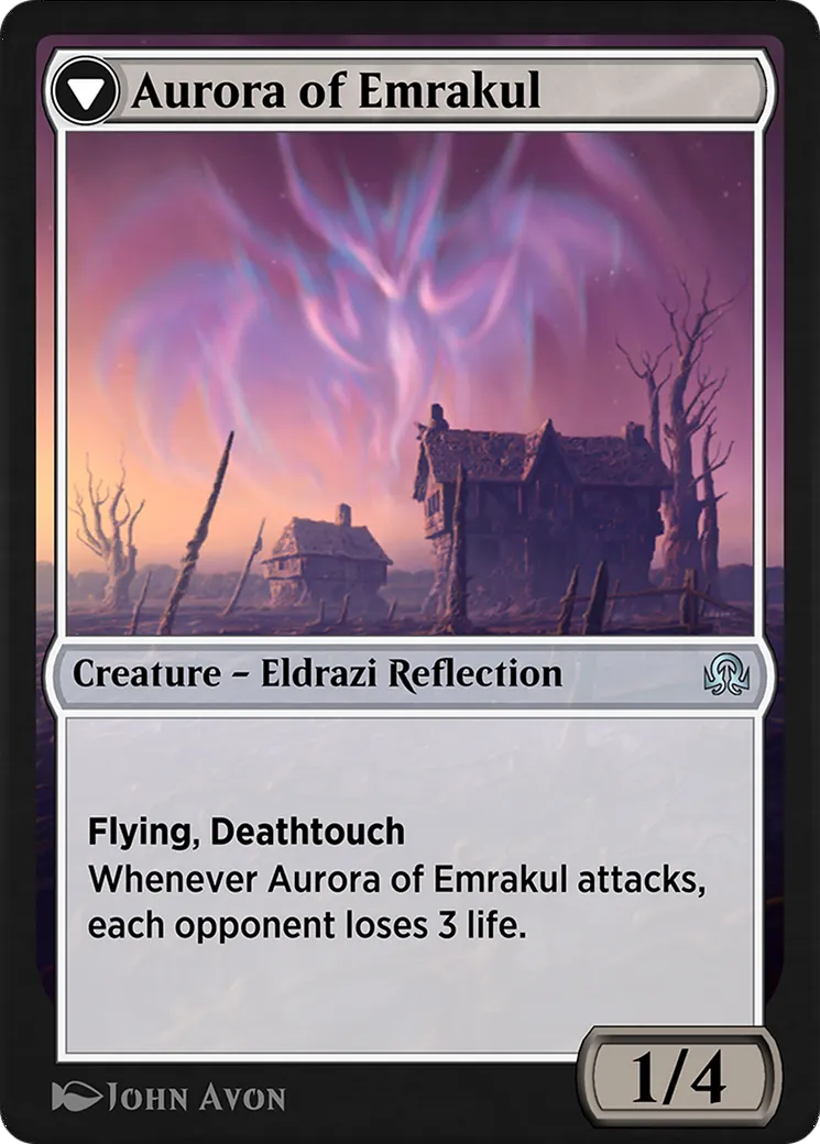 Cryptolith Fragment // Aurora of Emrakul back