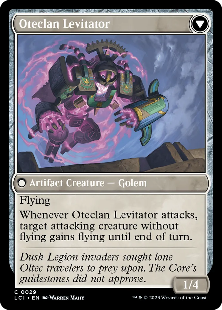 Oteclan Landmark // Oteclan Levitator back