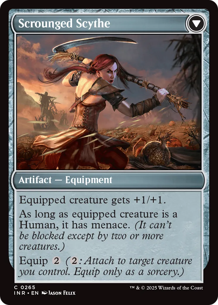 Harvest Hand // Scrounged Scythe back