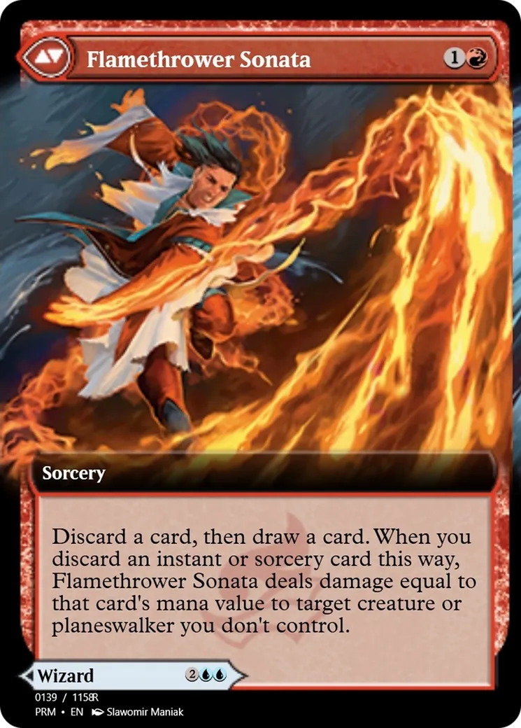 Torrent Sculptor // Flamethrower Sonata back
