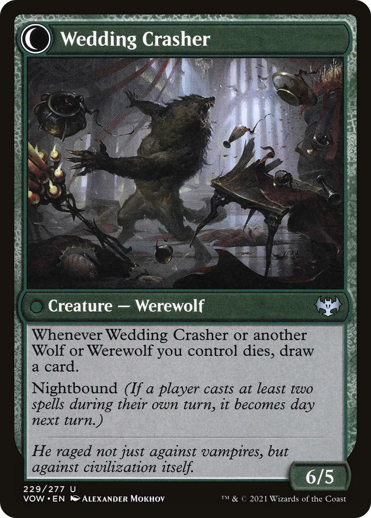 Wolfkin Outcast // Wedding Crasher back