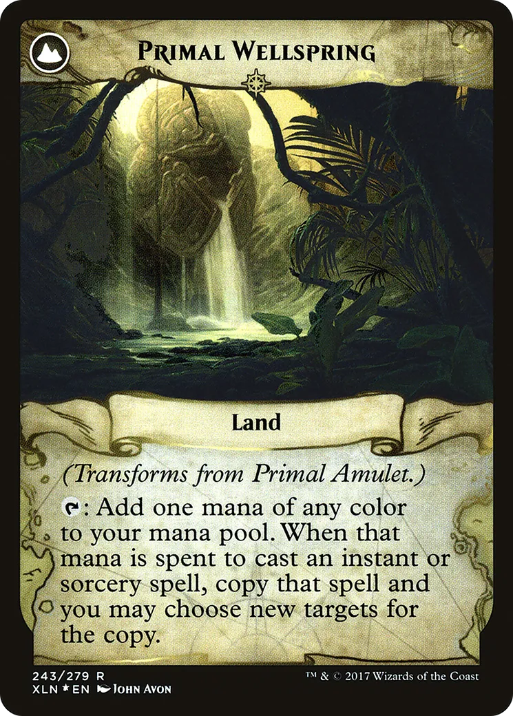 Primal Amulet // Primal Wellspring back