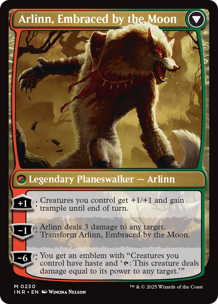 Arlinn Kord // Arlinn, Embraced by the Moon back