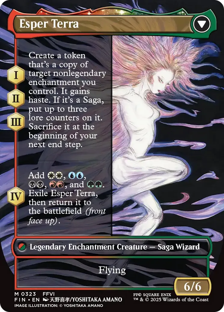 Terra, Magical Adept // Esper Terra back