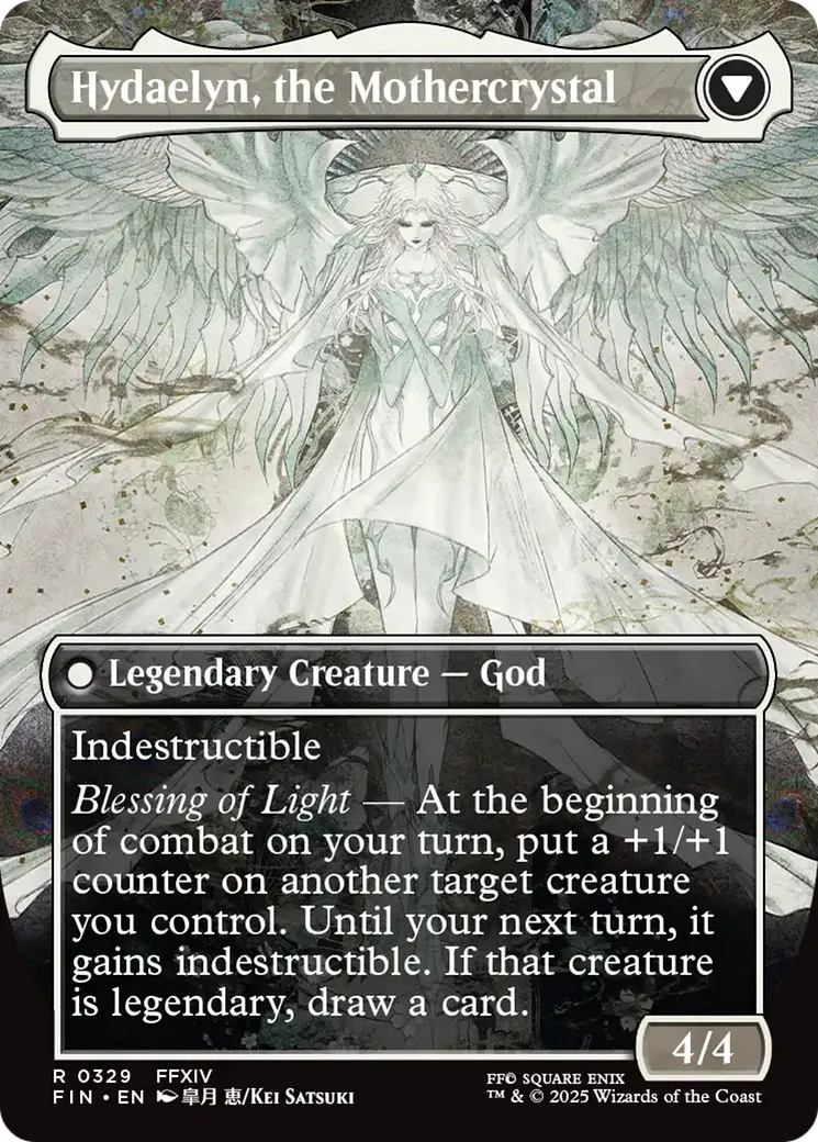 Venat, Heart of Hydaelyn // Hydaelyn, the Mothercrystal back