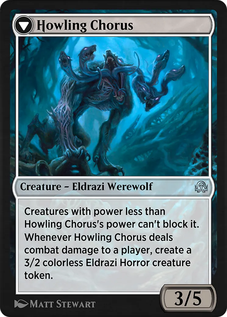 Shrill Howler // Howling Chorus back