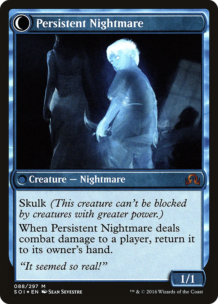 Startled Awake // Persistent Nightmare back