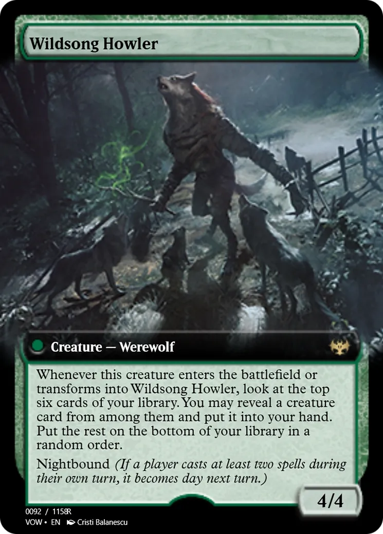 Howlpack Piper // Wildsong Howler back