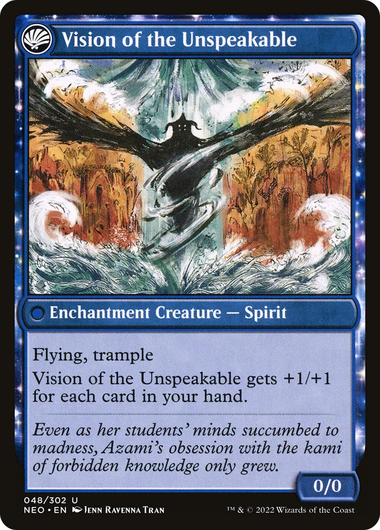 Behold the Unspeakable // Vision of the Unspeakable back