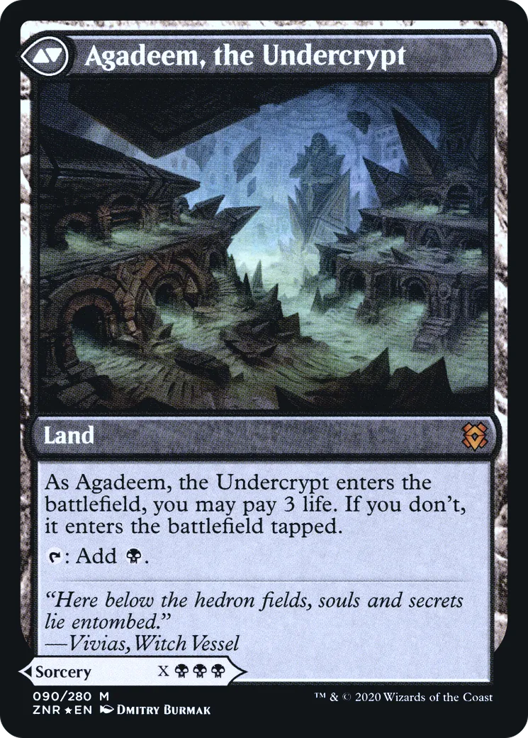 Agadeem's Awakening // Agadeem, the Undercrypt back