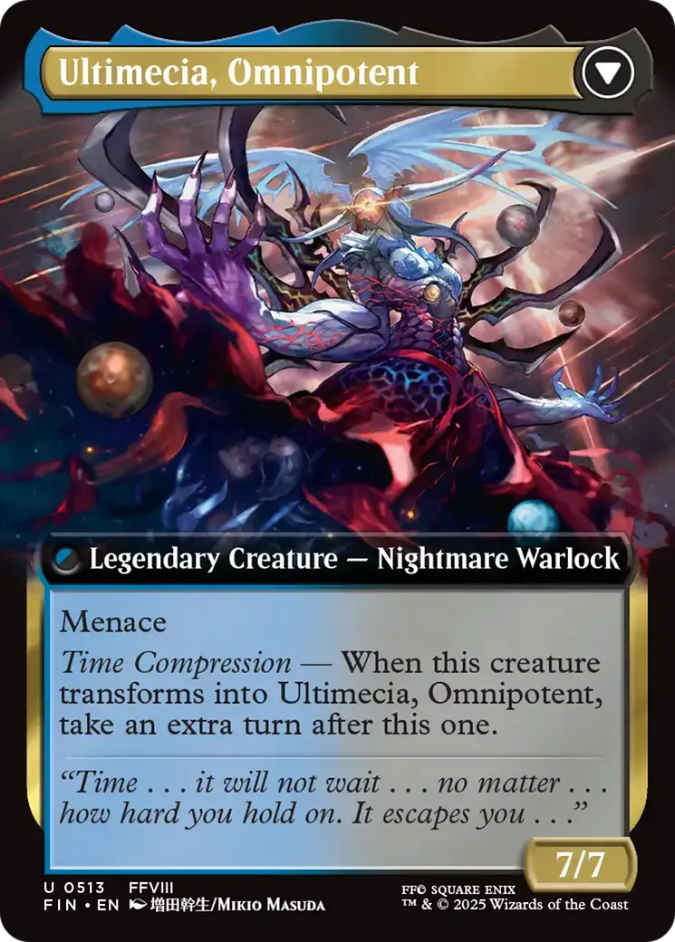 Ultimecia, Time Sorceress // Ultimecia, Omnipotent back