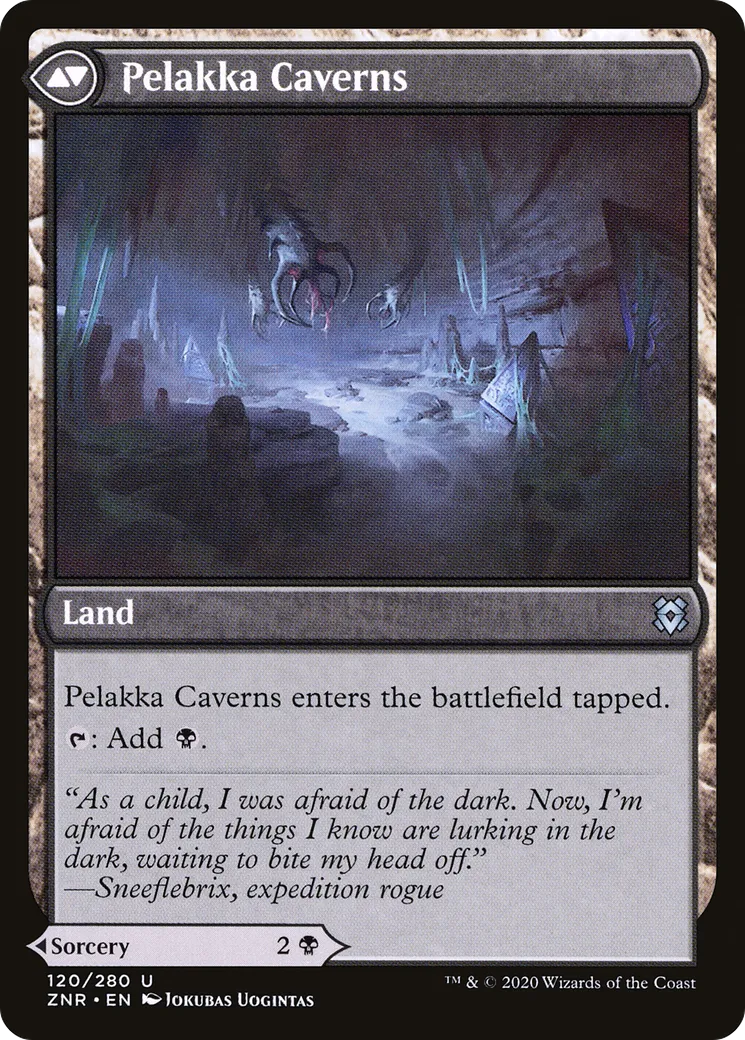 Pelakka Predation // Pelakka Caverns back