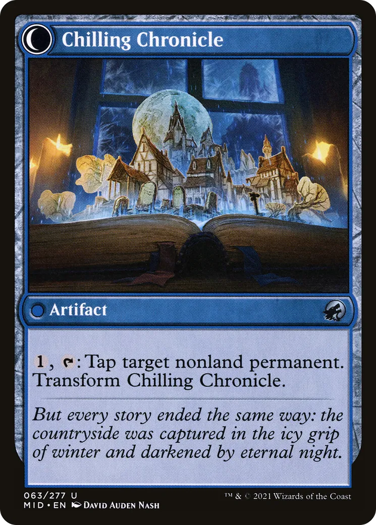 Mysterious Tome // Chilling Chronicle back