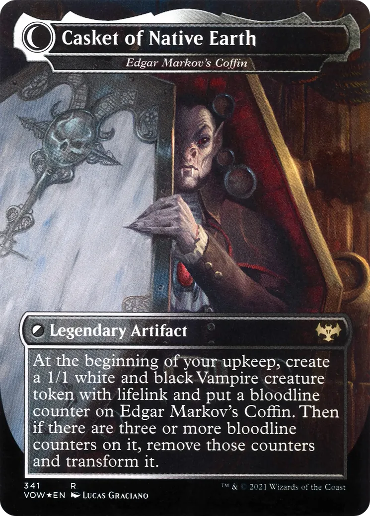 Edgar, Charmed Groom // Edgar Markov's Coffin back