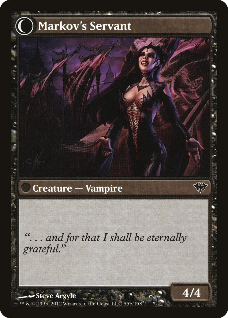 Chosen of Markov // Markov's Servant back
