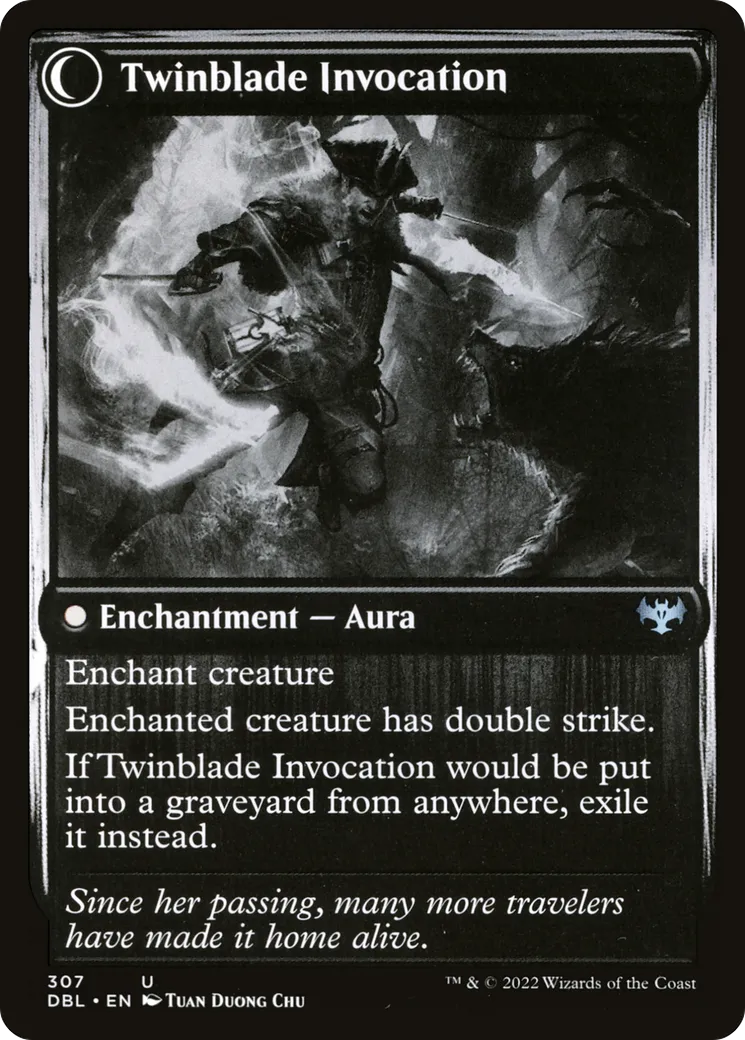 Twinblade Geist // Twinblade Invocation back