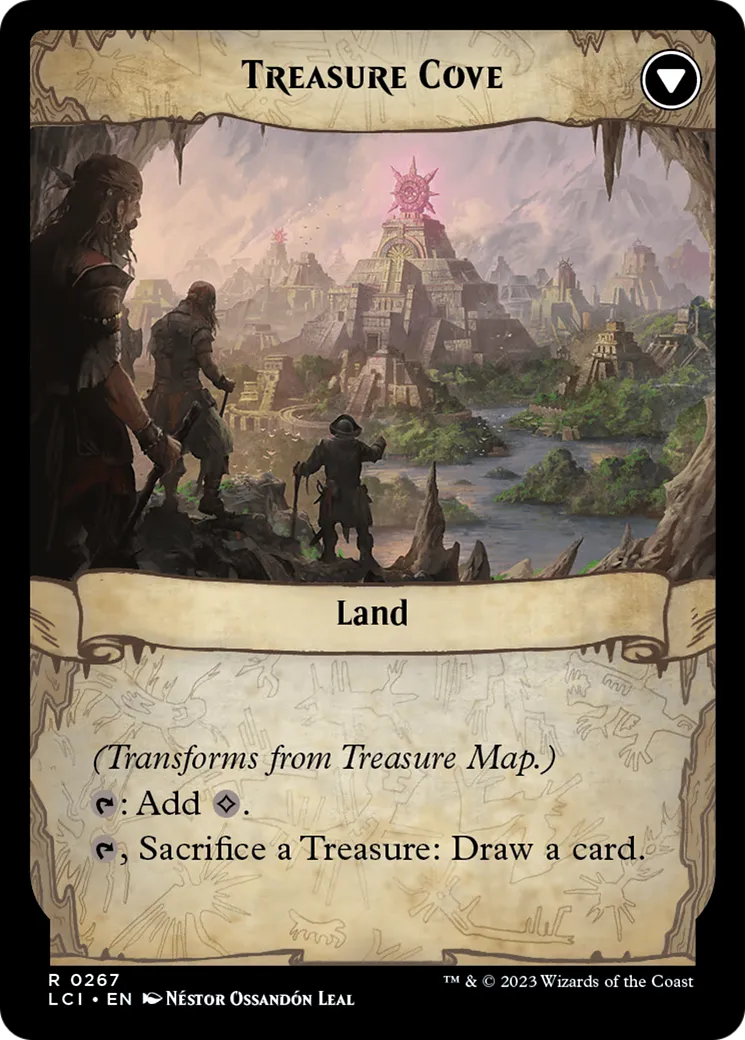 Treasure Map // Treasure Cove back