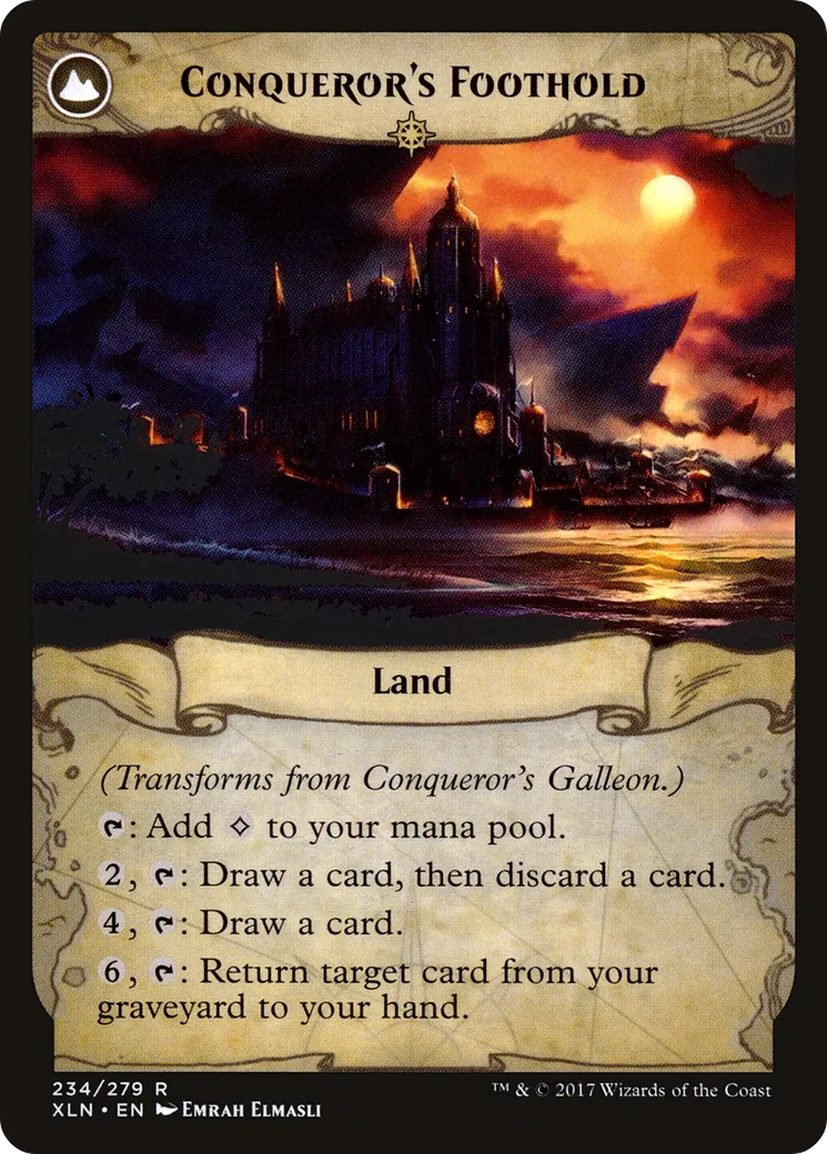 Conqueror's Galleon // Conqueror's Foothold back