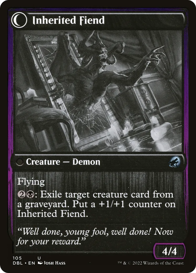 Heirloom Mirror // Inherited Fiend back