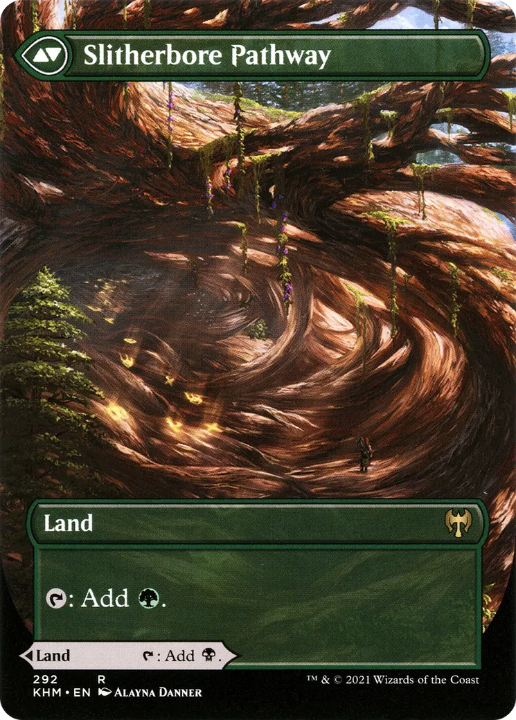 Darkbore Pathway // Slitherbore Pathway back