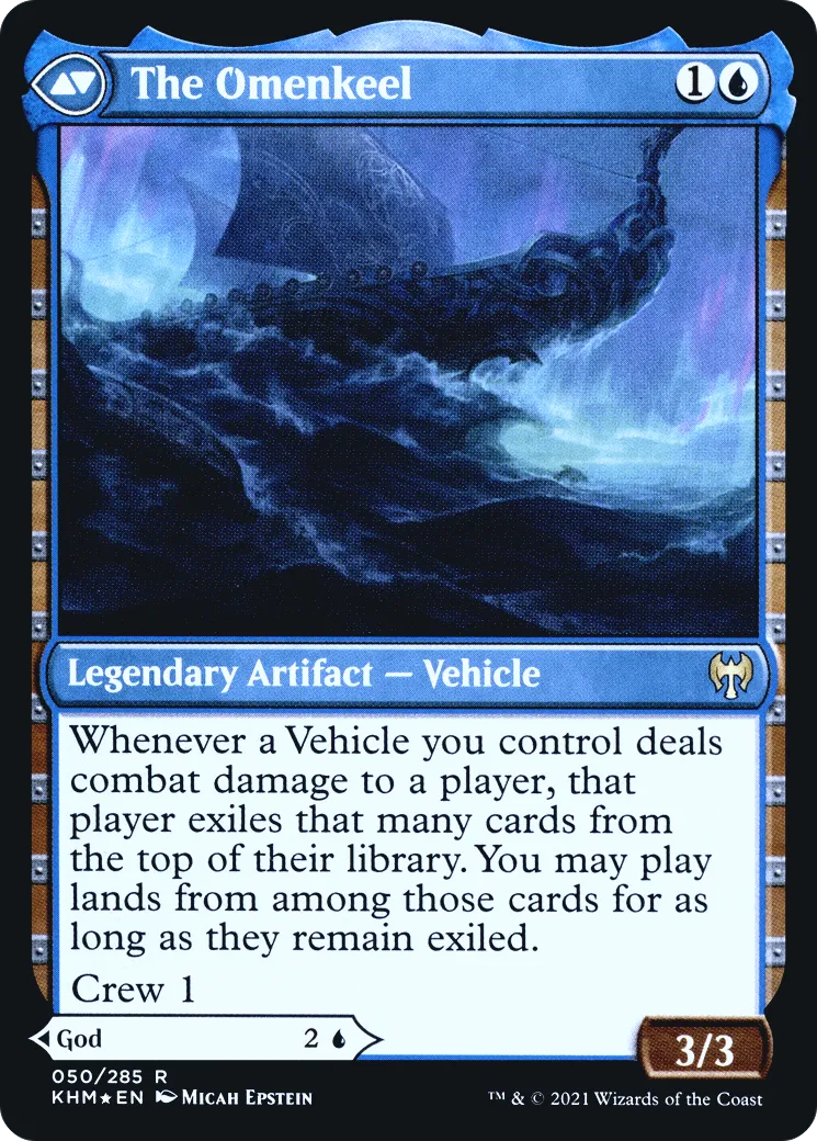 Cosima, God of the Voyage // The Omenkeel back