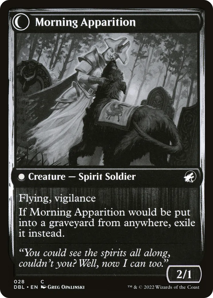 Mourning Patrol // Morning Apparition back