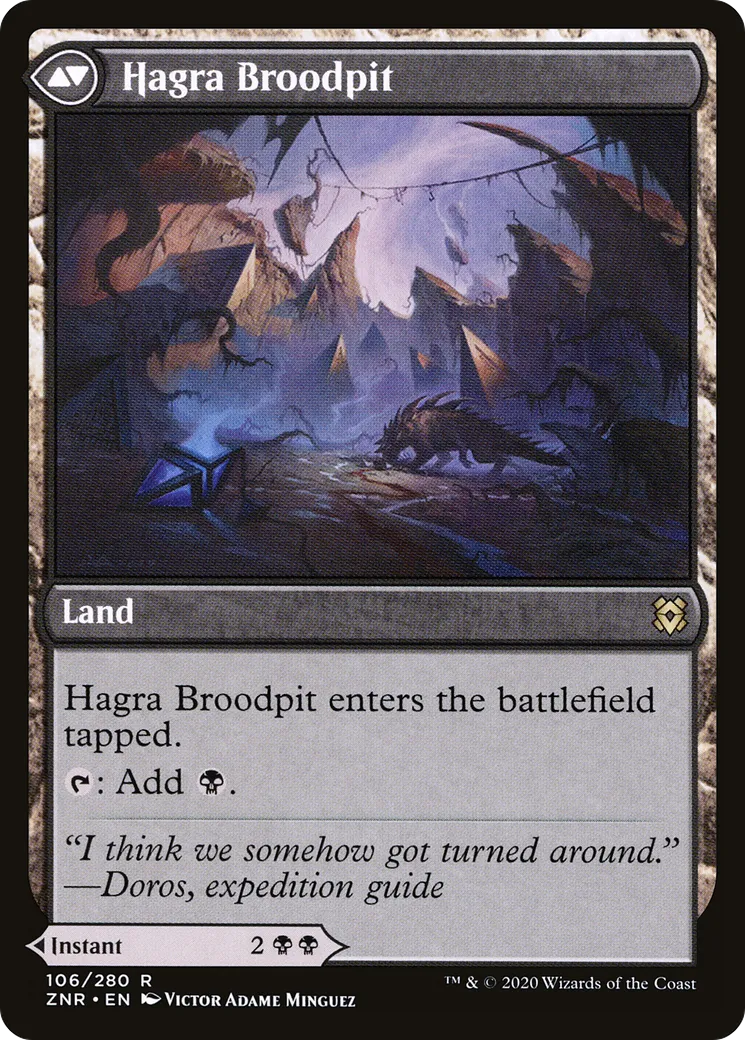 Hagra Mauling // Hagra Broodpit back