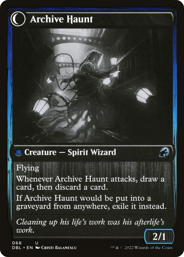 Overwhelmed Archivist // Archive Haunt back