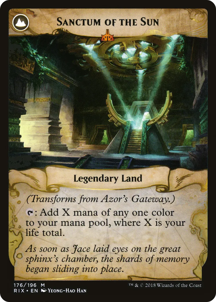 Azor's Gateway // Sanctum of the Sun back