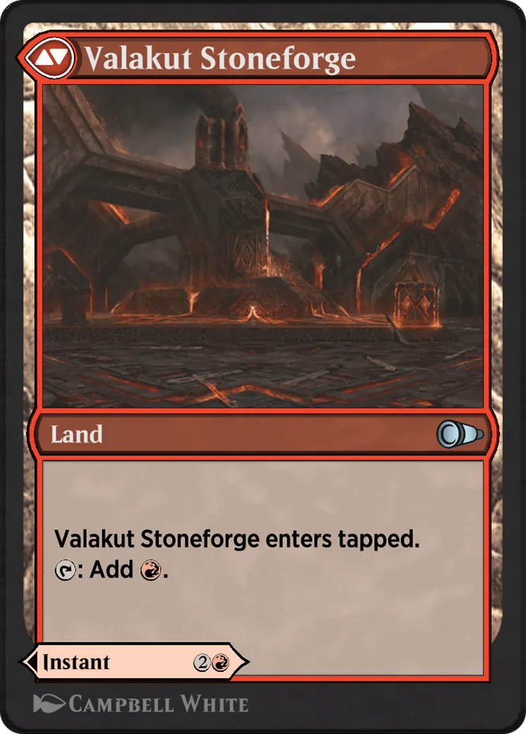 Valakut Awakening // Valakut Stoneforge back