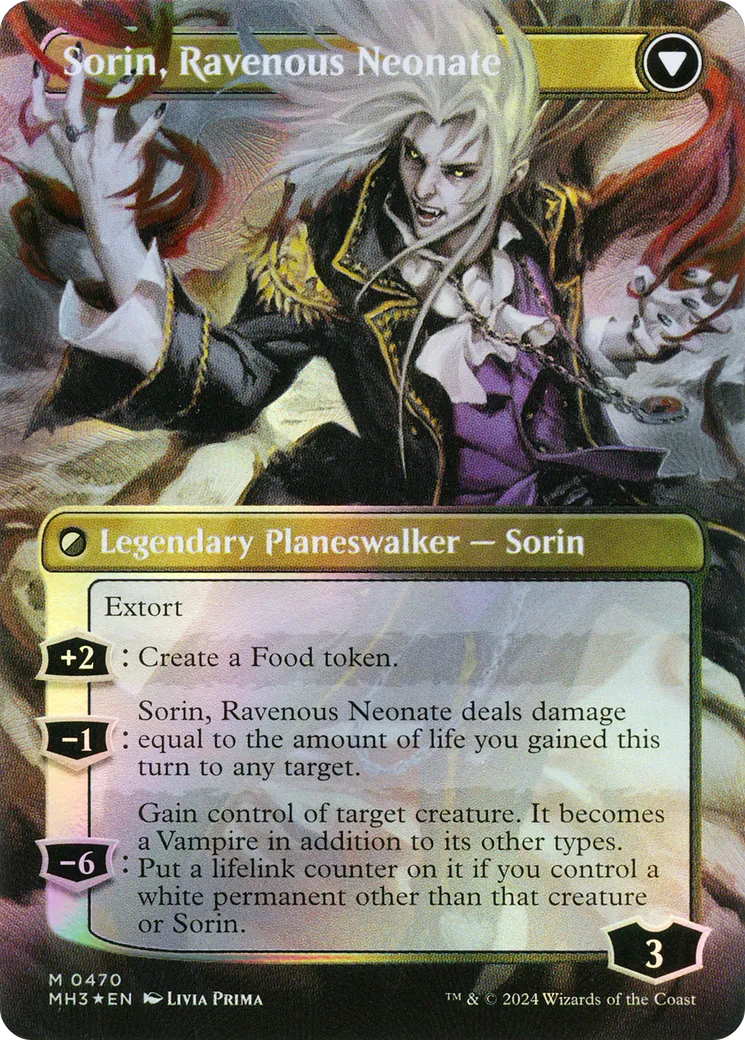 Sorin of House Markov // Sorin, Ravenous Neonate back