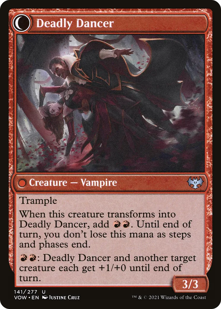 Alluring Suitor // Deadly Dancer back